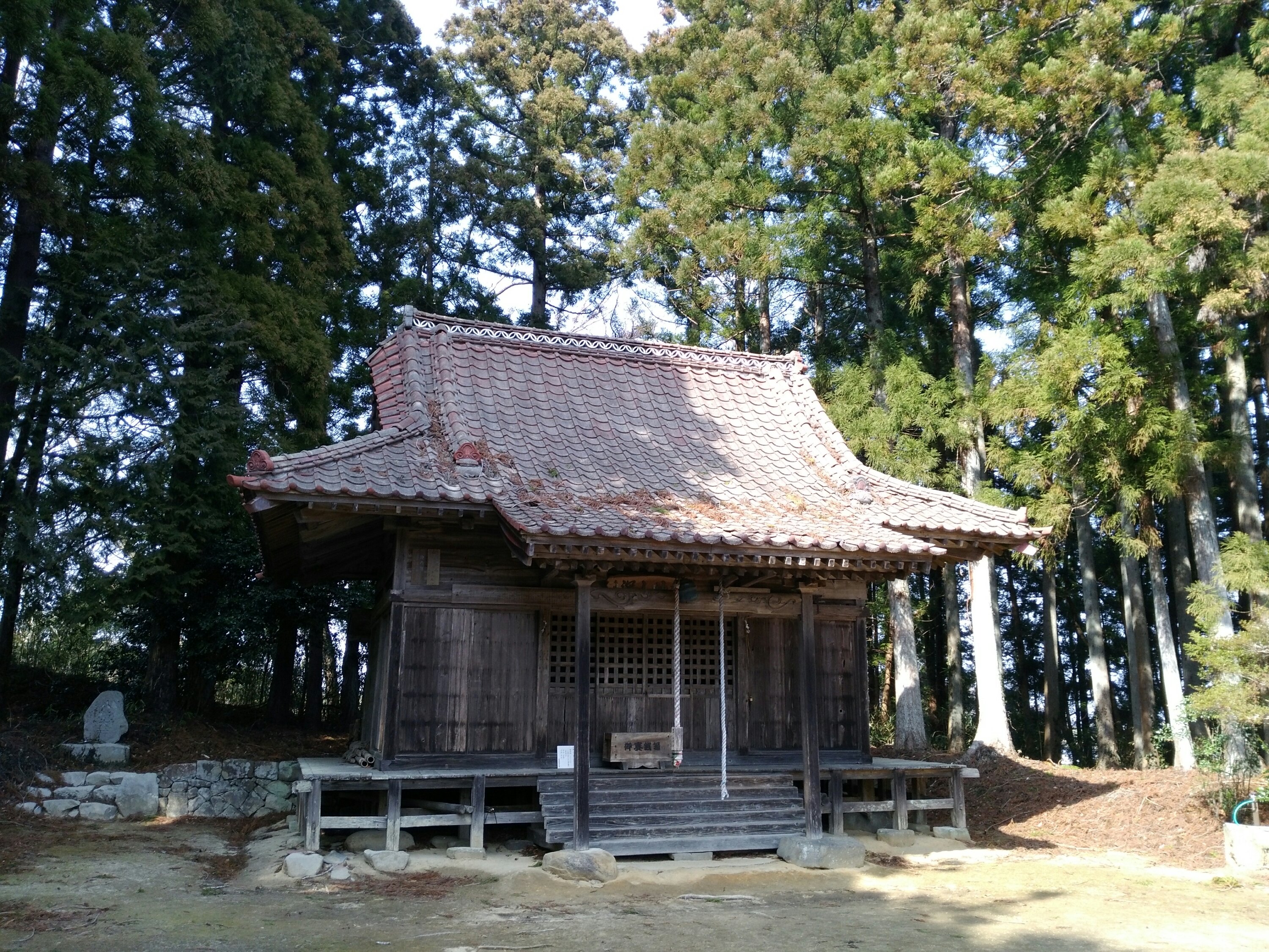 神社 深山山麓少年の森(菱沼の里) 神社