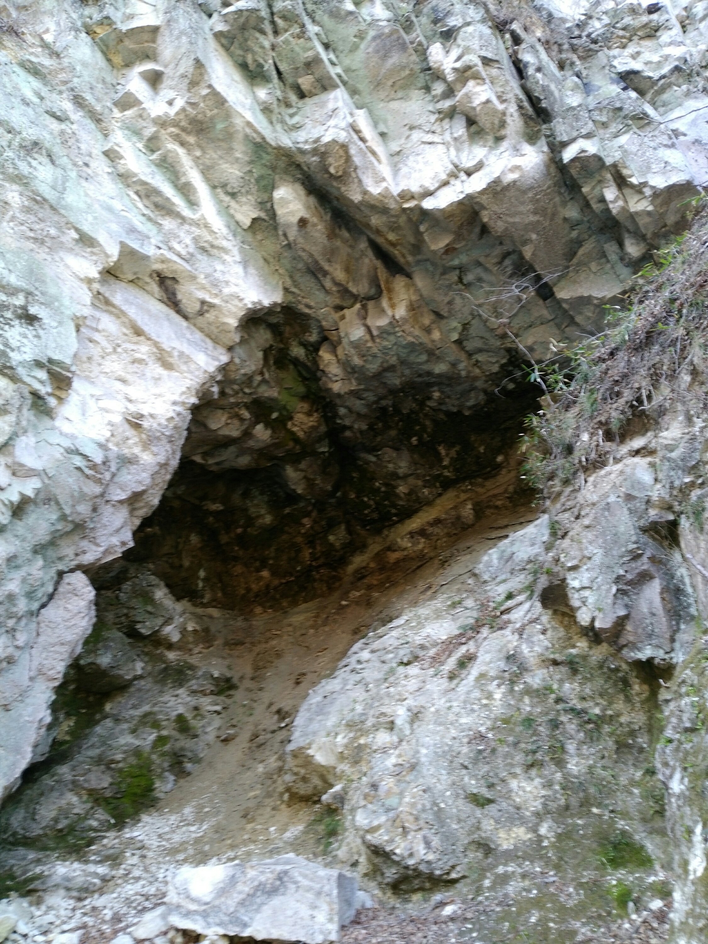 秋保　白岩の洞穴