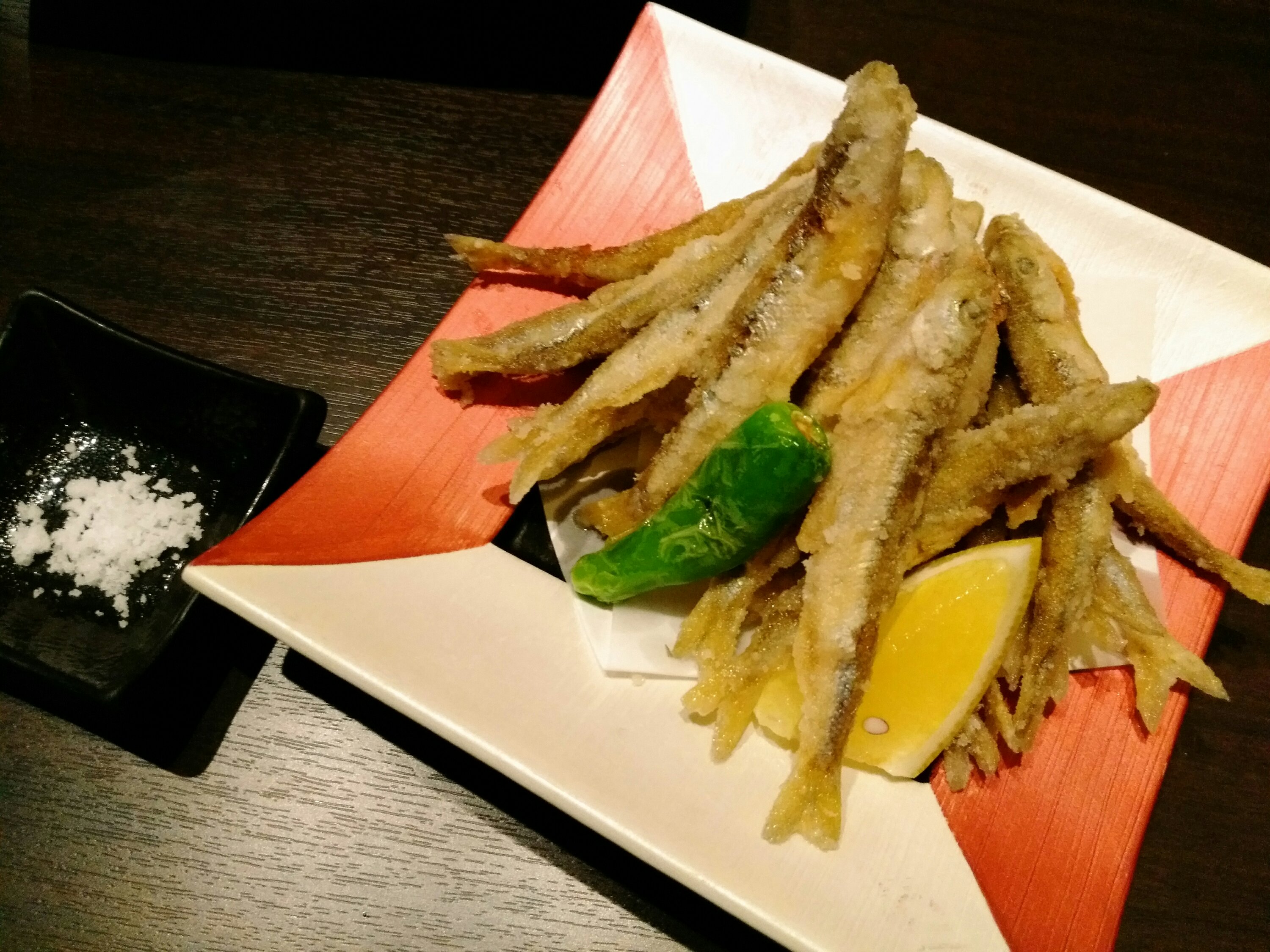 長町いさな わかさぎ唐揚げ