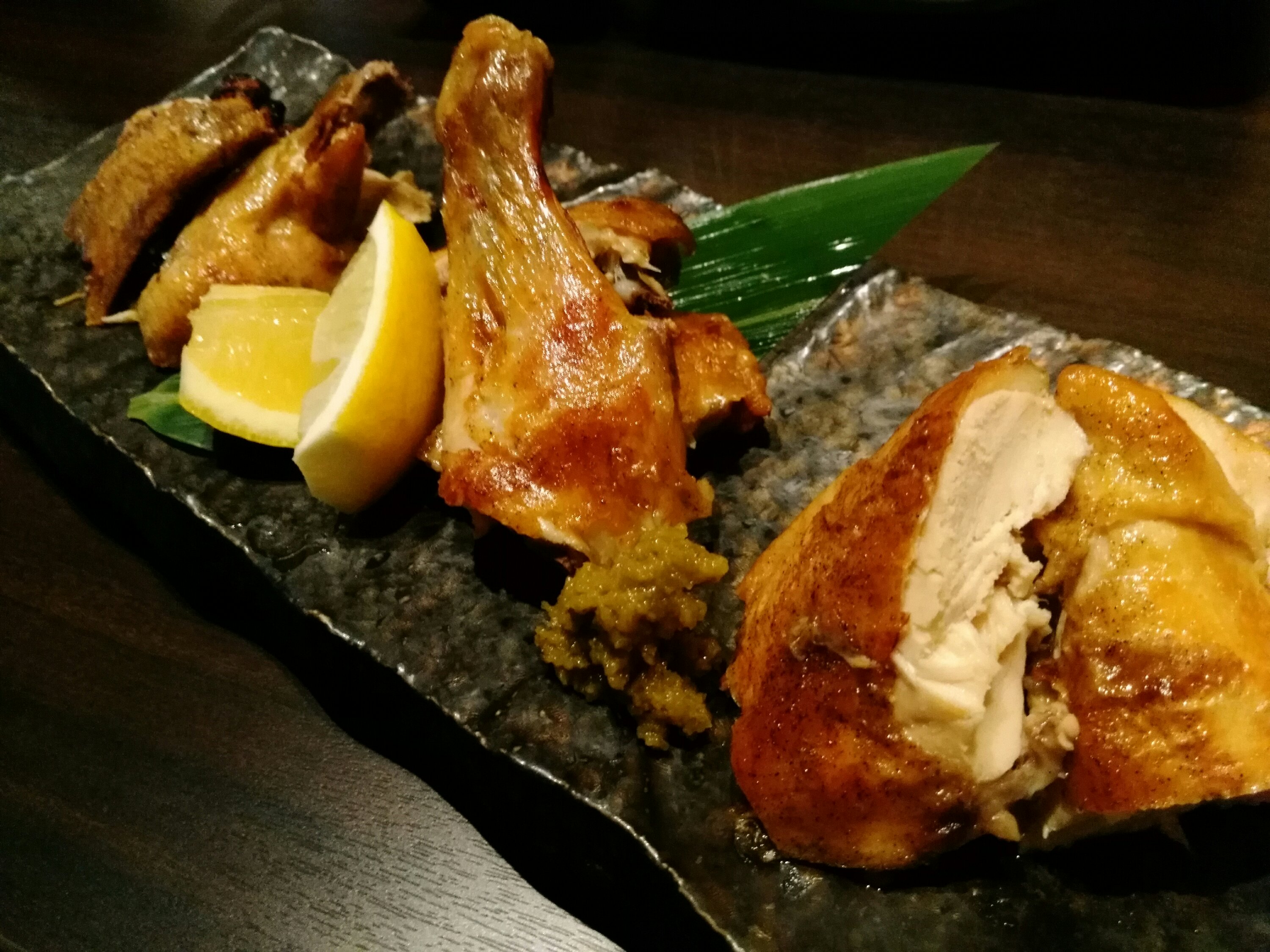 長町いさな 丸鶏半身焼き
