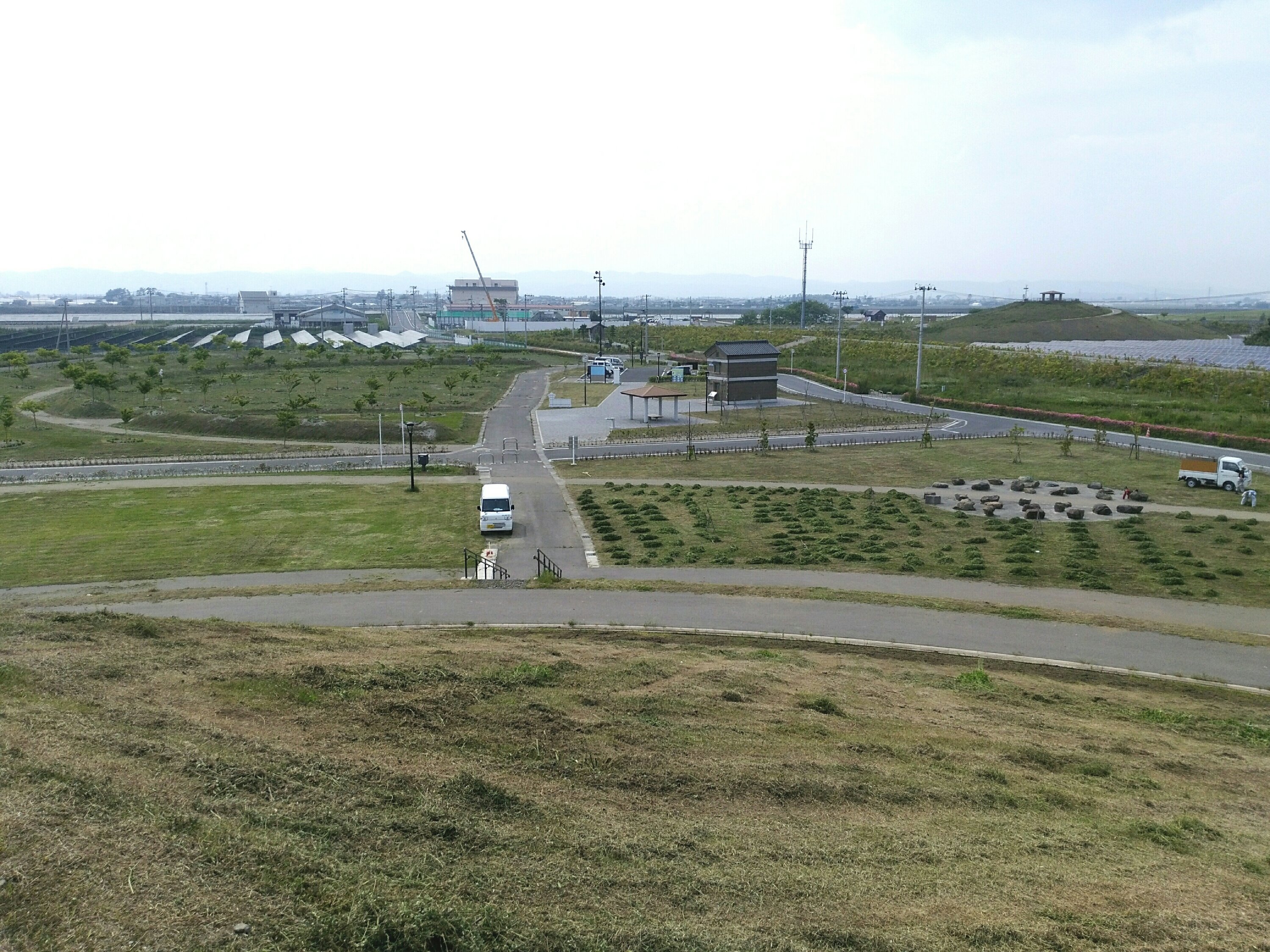 8号丘からの二野倉公園