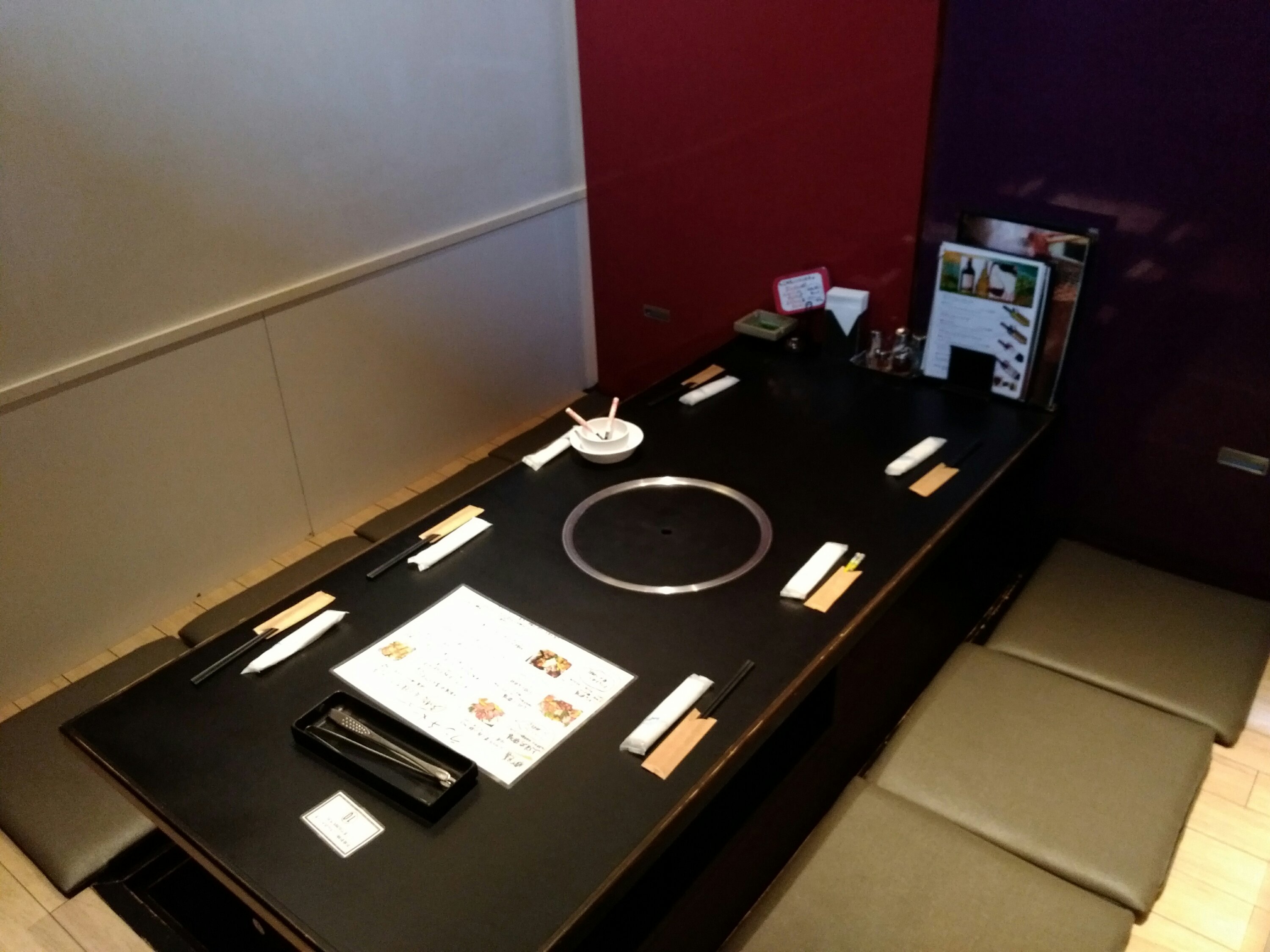 炭火いちば じゅう。太子堂店の個室