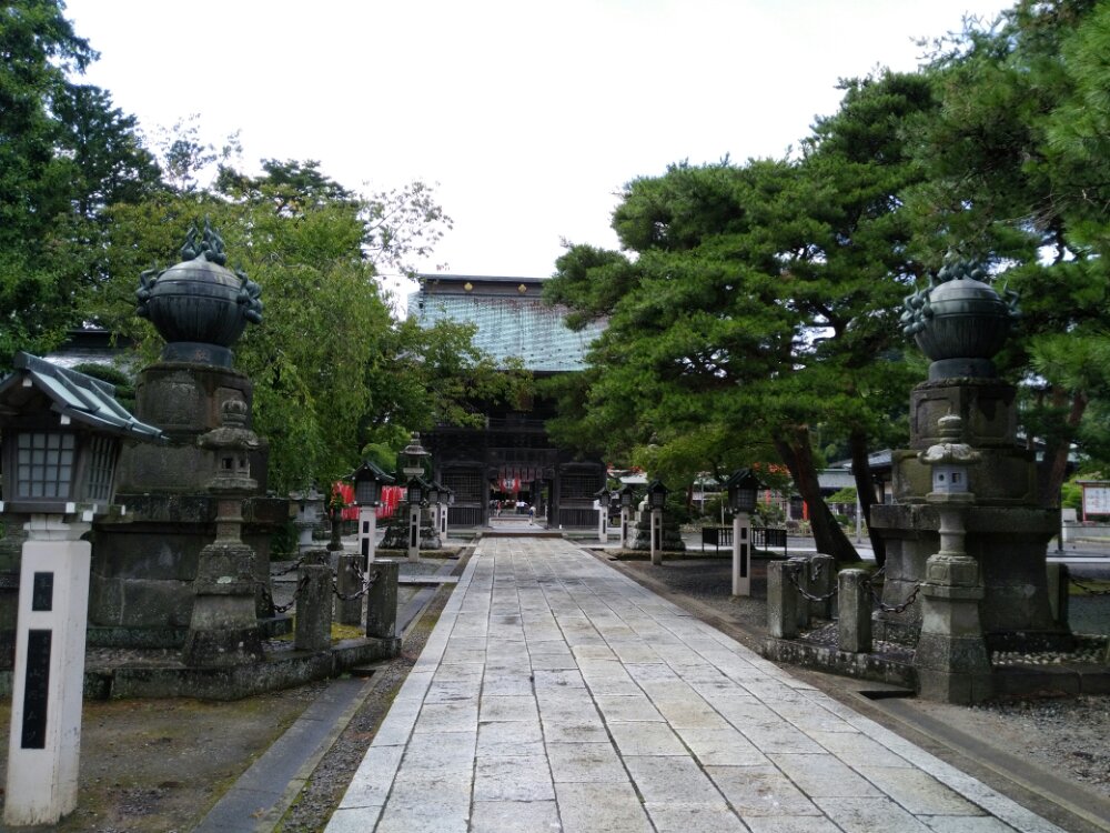 竹駒神社境内