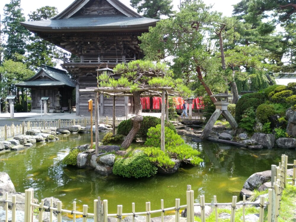 竹駒神社　神池