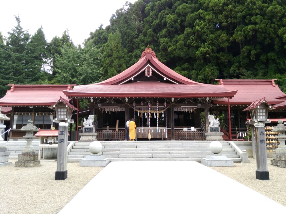 金蛇水神社 社殿