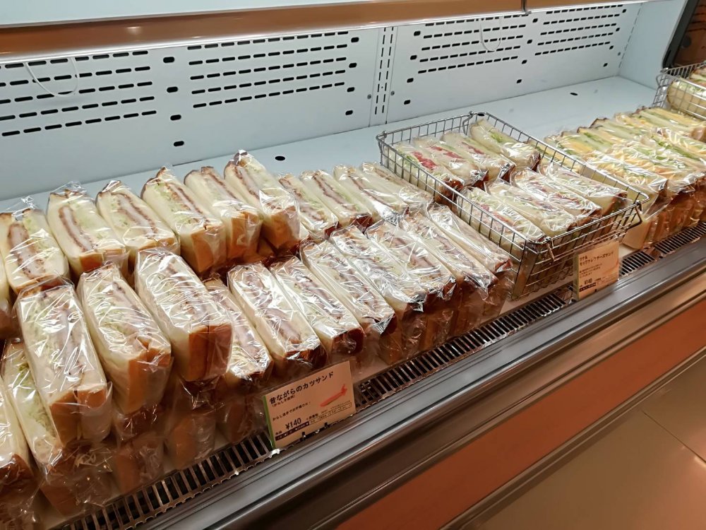 ブレドール仙台六丁の目店のサンドイッチ