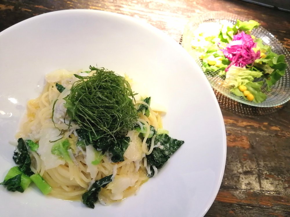 お店レポ 国分町 トラットリア銀 900円で食べられる感動の生パスタセット 仙台南つうしん