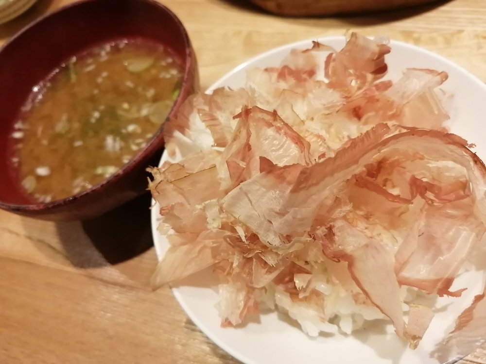 土鍋ご飯と味噌汁