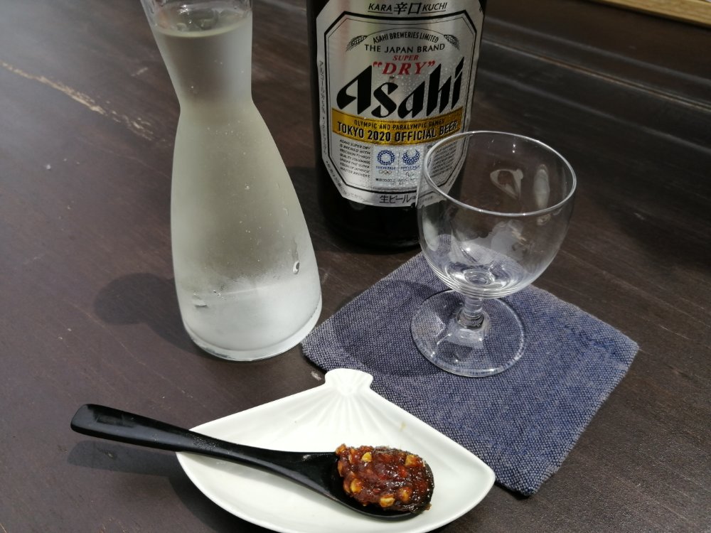 日本酒とビール
