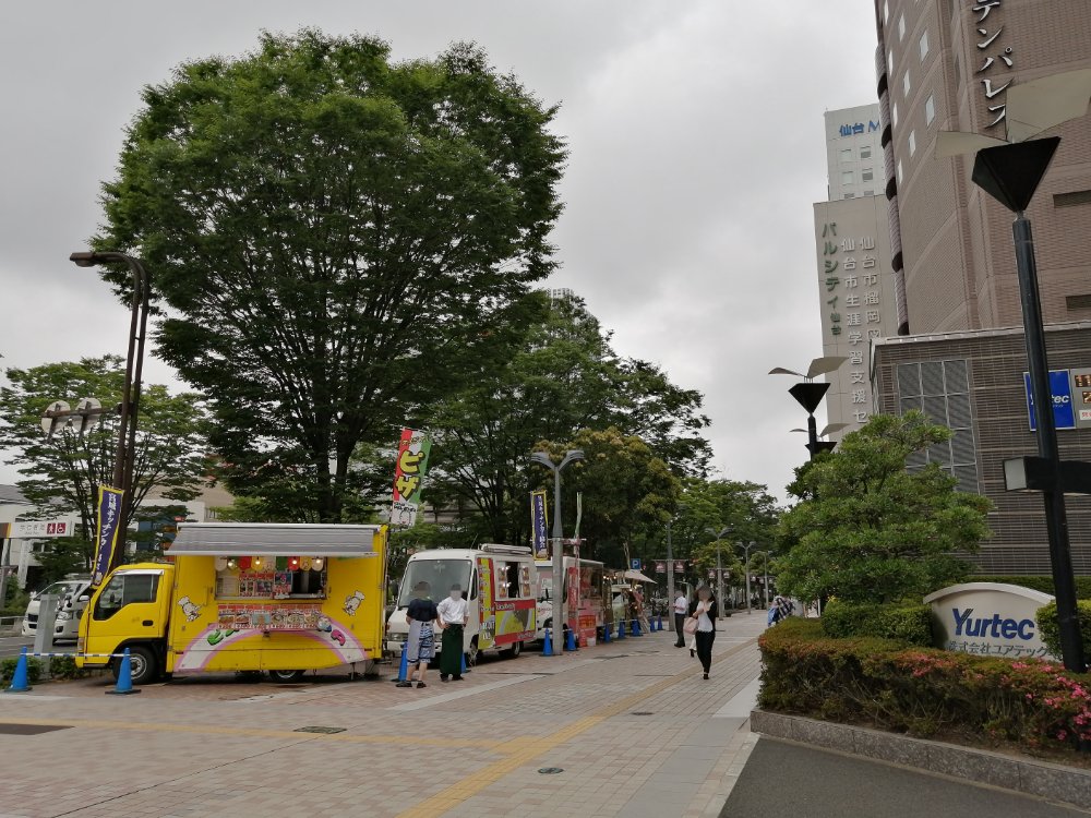 仙台駅東口にキッチンカー登場 ユアキッチンの店舗やメニュー情報も 仙台南つうしん