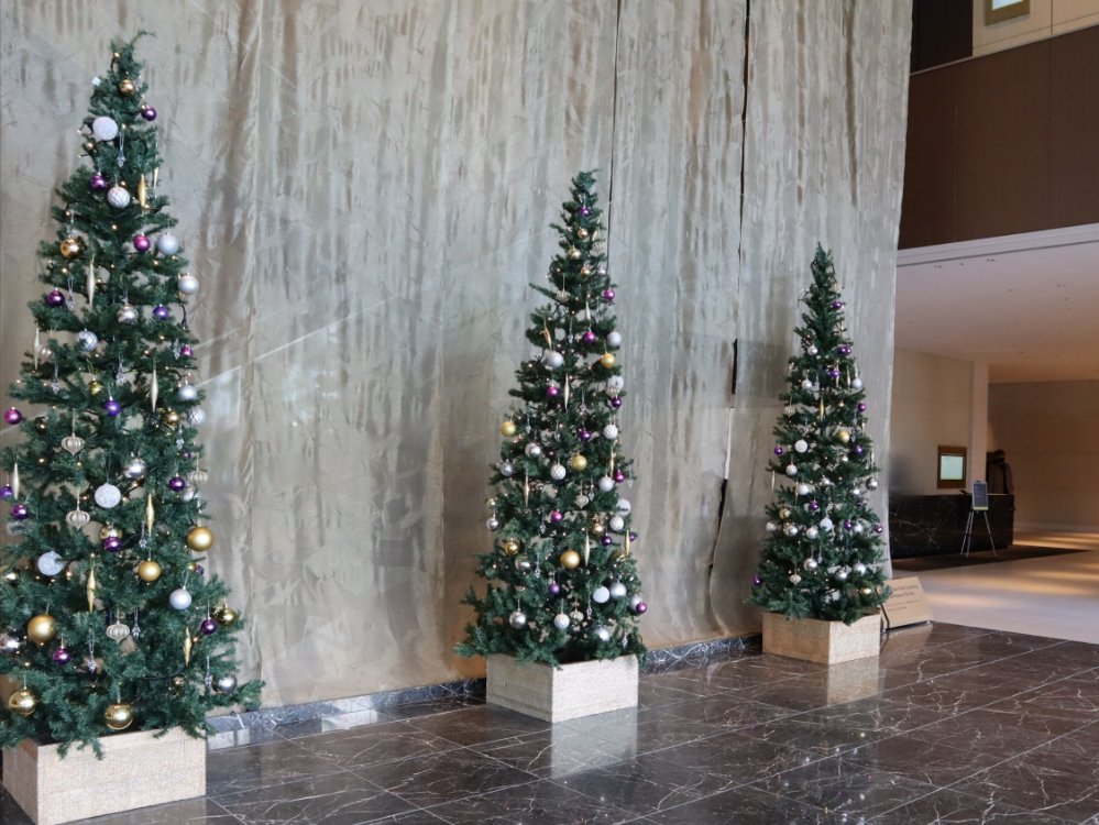 ウェスティンホテル仙台　クリスマスツリー