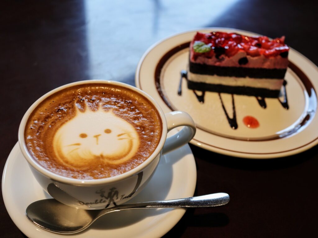 カフェ巡り 三越のダブルトールカフェ デュ リュクス ラテアートが可愛い 仙台南つうしん