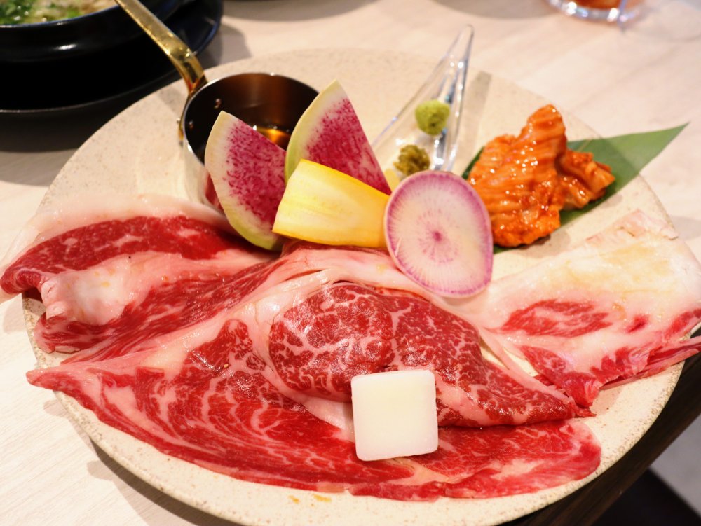 仙台牛リブロースの薄切り肉