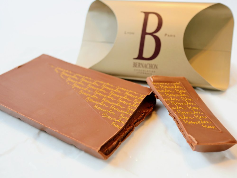 パリ購入【BERNACHON】ベルナシオン カフェラテ チョコレート タブレット