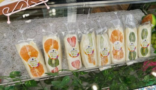 マルシェマンで仙台朝市の新鮮な果物を使用したフルーツサンドを発売中！