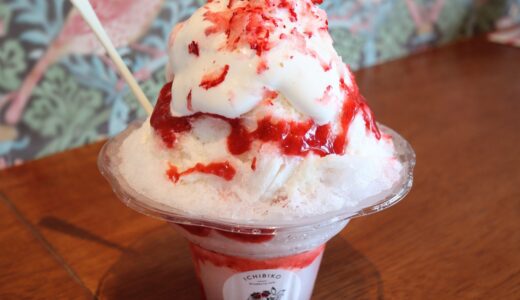 【レポ】名取市の「いちびこ閖上店」でミガキイチゴのかき氷！