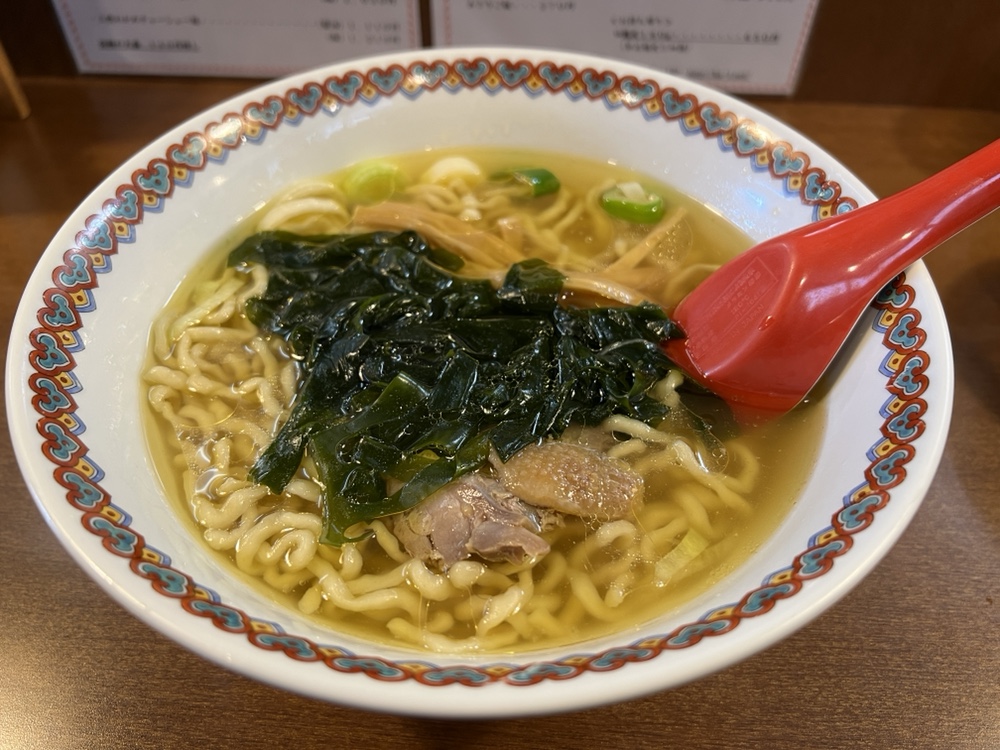 仙台 じゃない方グルメ 1 人気ラーメン店 中華そば 嘉一 の三陸わかめラーメン 仙台南つうしん