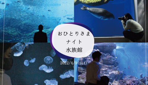 いよいよ今週末！仙台うみの杜水族館で「おひとりさまナイト」開催