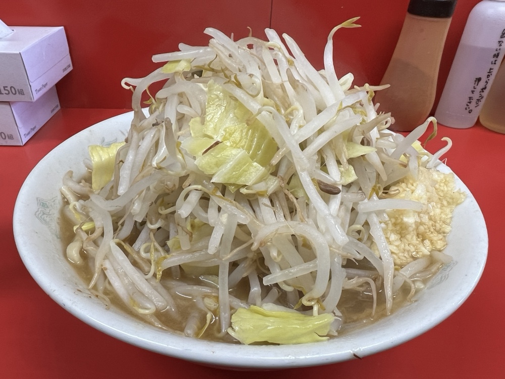 ラーメン二郎 仙台店へ｜小ラーメン麺少なめニンニク少なめ野菜マシ