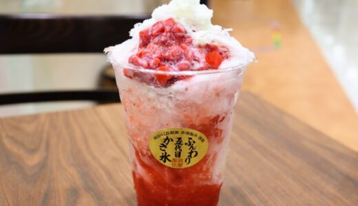 仙台駅東口で赤塚製氷のかき氷！BiViに「ふわっと研究所」がオープン