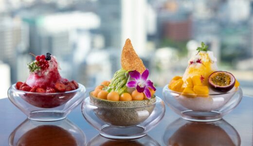 ウェスティンホテル仙台 新鮮フルーツとチーズクリームのかき氷「夏氷」を7月18日から販売