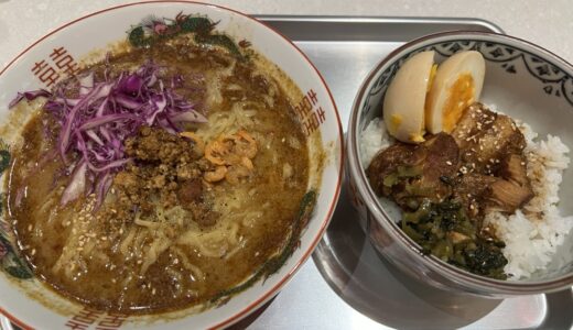 ヨドバシ仙台に台湾+中華バル「台中香」がオープン！ボリューム満点の坦々麺とルーロー飯セット