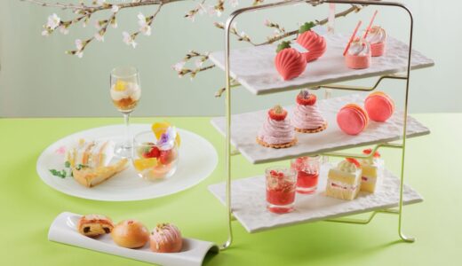 ウェスティンホテル仙台で芽吹きの春を楽しむ“ストロベリーアフタヌーンティー”開催！桜が香る和パフェも