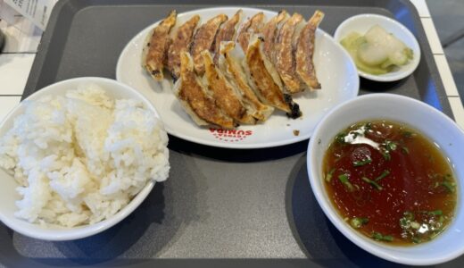 【レポ】仙台東口の新店で“W餃子定食” 店内仕込みのパリパリ焼き餃子