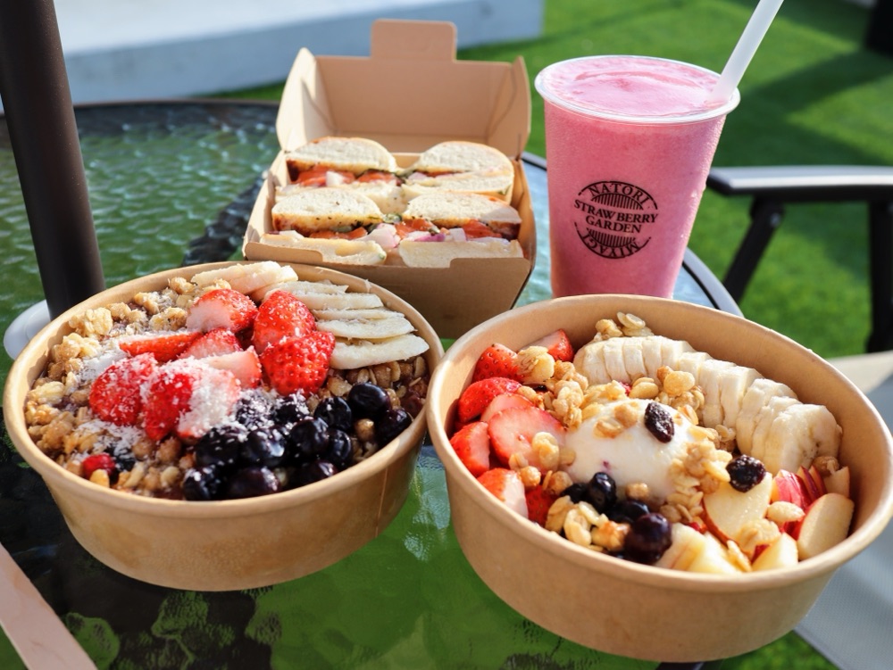 レポ】宮城県名取市でいちご農家の絶品アサイーボウルとグリーク