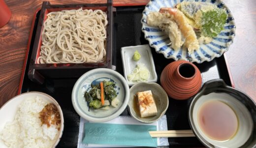 【レポ】地元民に大人気のお蕎麦屋さんで最高の“天ぷら定食”