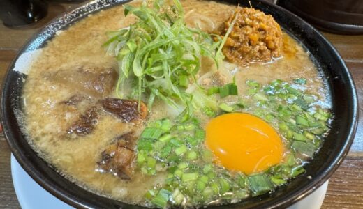 【レポ】仙台の新店でプルプルお肉と生卵入りの“パワーラーメン”