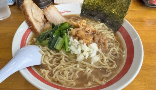 【新店レポ】沖野の「らーめん喰櫓武-クロム-」で鯵と煮干しと昆布のラーメン